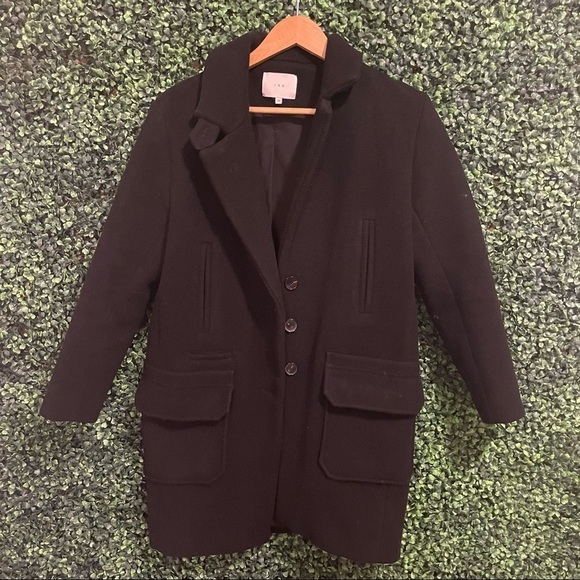 Iro black wool coat - Picture 6 of 6